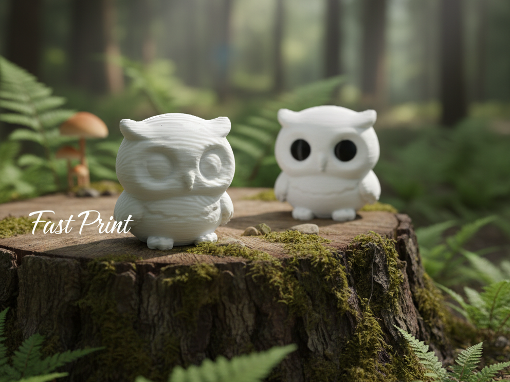 Cute Owl Mini Figurine - Mini Owl Collectible