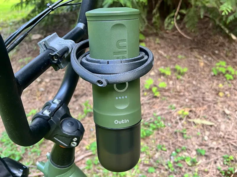 Gyroscopic OutIn Holder with Universal GoPro Mount