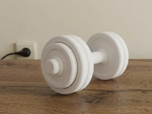 Dumbbell - Decorative Fitness Equipment Figurine