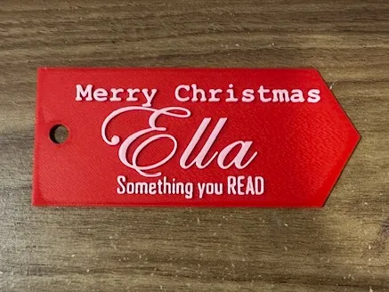 Christmas Tag, Something you READ