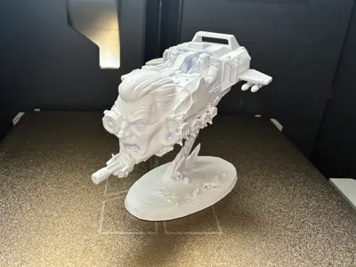 Chapter master in landspeeder armor