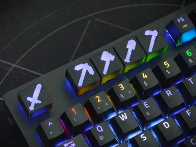Minecraft Keycaps: Tools