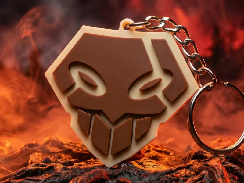 Bleach Shinigami Keychain - Soul Reaper Symbol