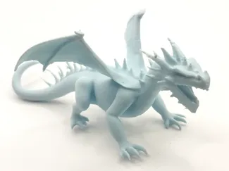 Crawling Vicious Dragon miniature