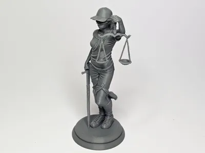 Justitia - Modern Goddess of Justice Urban Style!