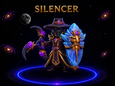 DOTA 2 SILENCER CHIBI STYLE