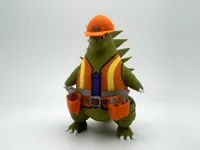 Full color figurine
