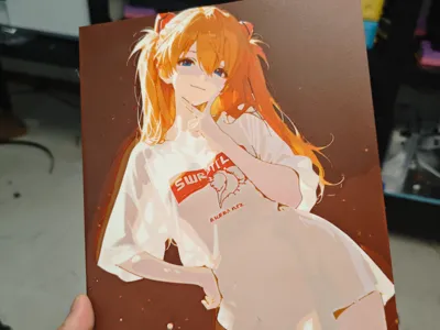 Lumina) polymaker petg four-color overlay EVA Asuka