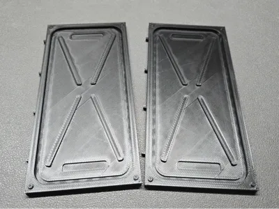 SF Mechanic Modular Diorama Base & Wall Panel