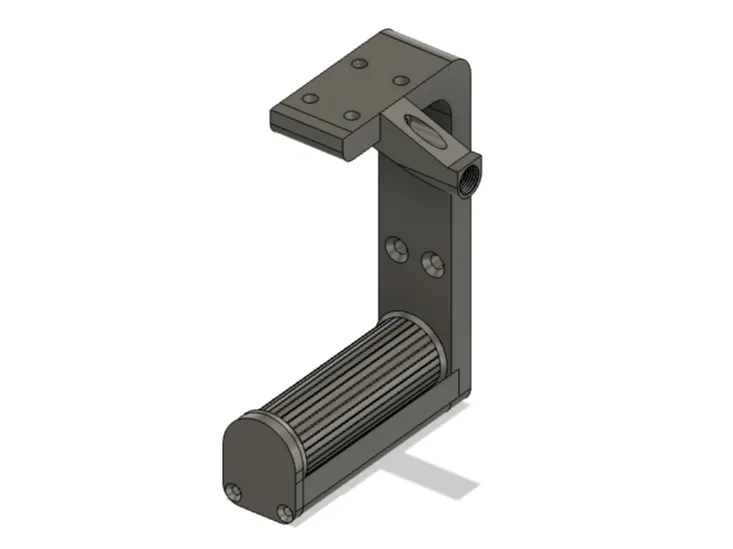 Hang/wall mounted spool roller with bearings