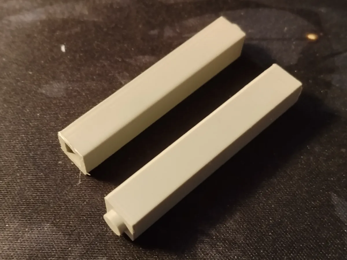 1x1x5 high with solid stud 2453b - Free 3D Print Model - MakerWorld