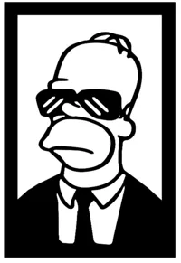 Décoration murale Homer — photo 3