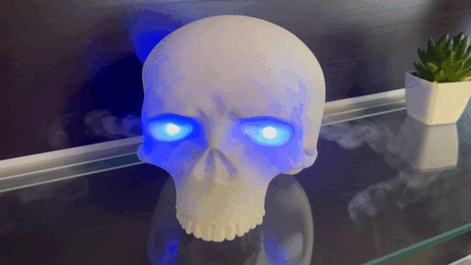 Mana spreading Lich-skull