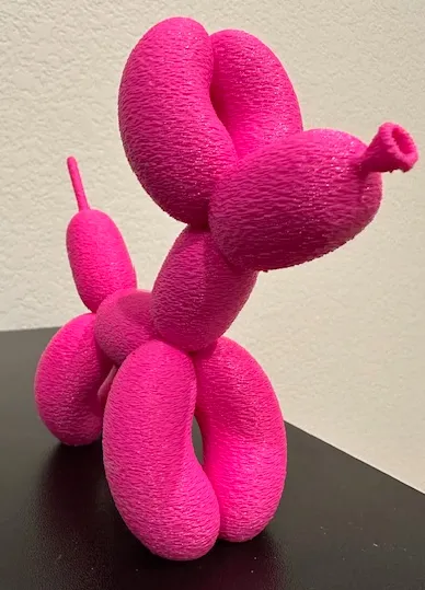 Fuzzy Balloon Dog