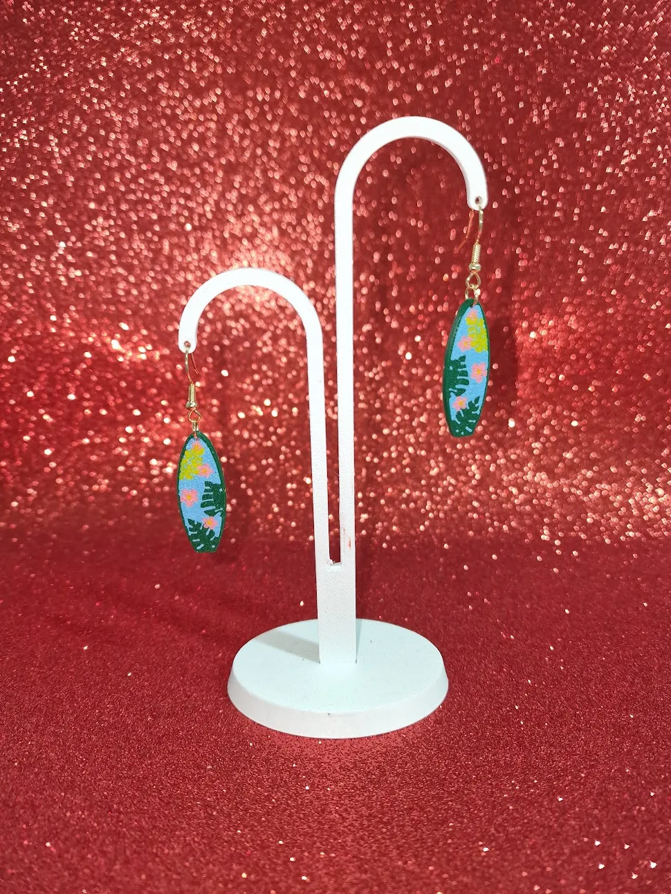 Surf earrings view 3