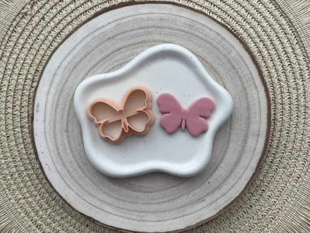 Butterfly Polymer Clay Earrings Cutter