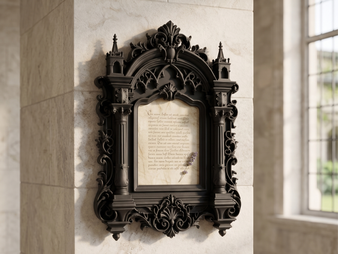 Royal Baroque Frame - The Ebony Gallery Art