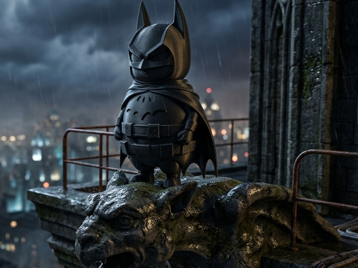 The Bat-Egg Super-Ornament