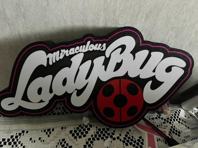 Ladybug lightbox