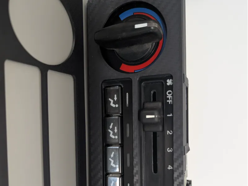 1988-1991 Honda CRX JDM Climate Control housing