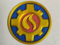 Badge Sam le pompier — photo 2