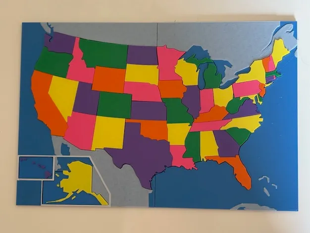 USA Map Puzzle