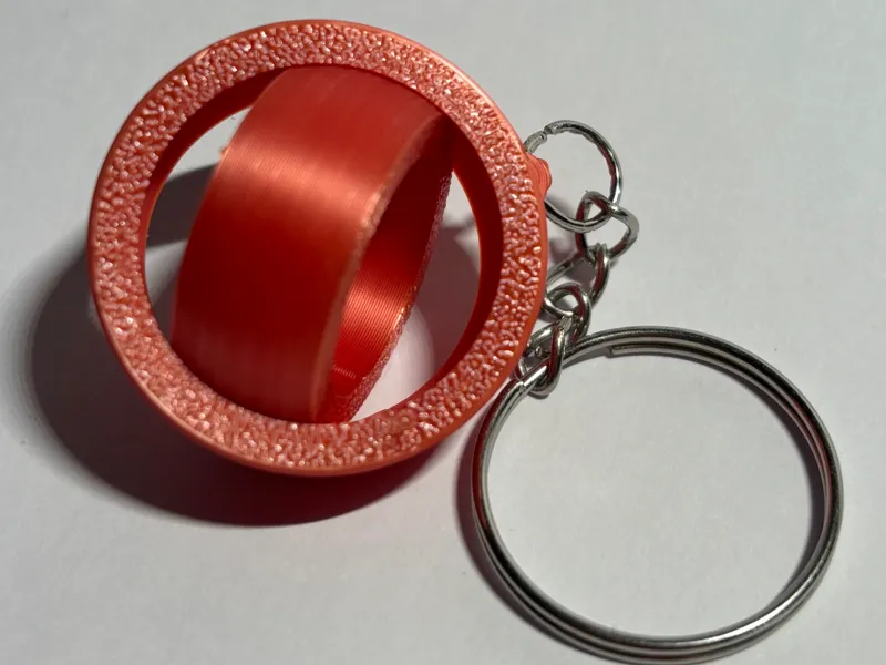 Fidget Keychain Spinner