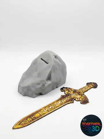 Accesorio de lectura: Sword in Stone bookmark — vista de referencia 3