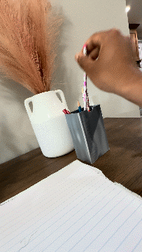 Print in Place - Paper bag shaped pen/item holder