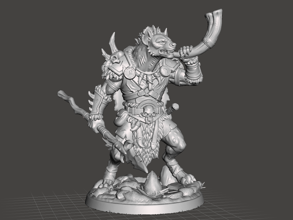 D&D Gnoll Huntmaster