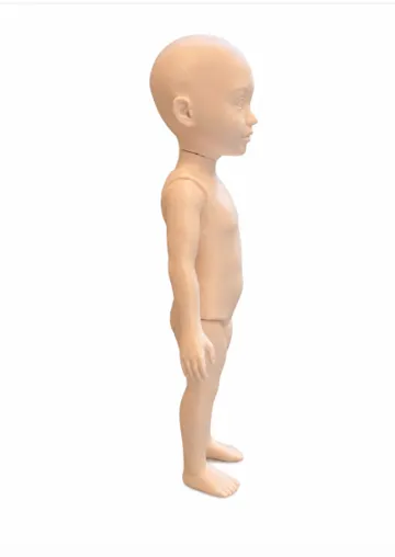 Accesorio para impresora 3D: AMS Doll – Customizable 3D Printable Doll — vista de referencia 5