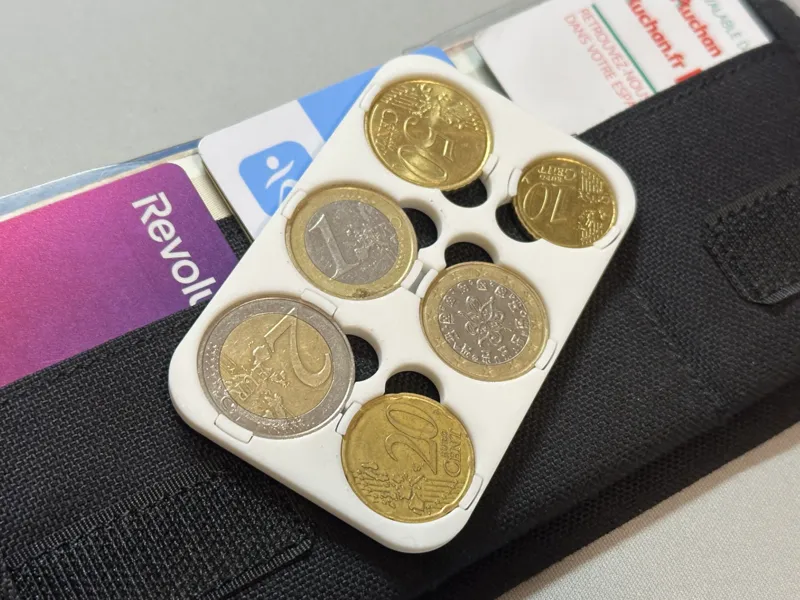 Euro Coin Card