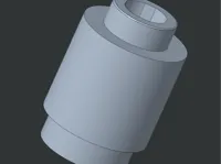 Brique cylindrique 1x1 compatible Lego — photo 3