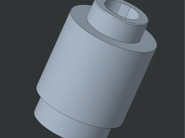 Brique cylindrique 1x1 compatible Lego