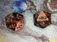 Dé D20 +1/+1 pour compteurs de jeu de cartes — photo 2