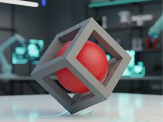 Impossibile! Cubo con sfera all'interno