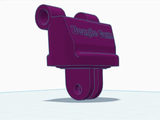 BeagleCam GoPro Mount Adapter