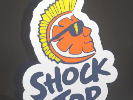 Shock Top Light Box