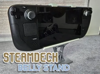 NEW - Steam Deck Belly Stand - FULLY 3D PRINTED