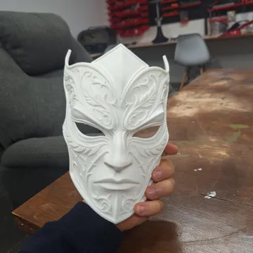 Pieza para disfraz o exhibición: Maske - Meuchel Schurke V2 [Tragbar] — vista de referencia 3