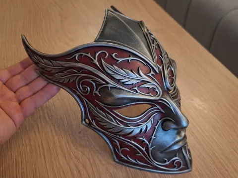 Pieza para disfraz o exhibición: Maske - Meuchel Schurke V2 [Tragbar] — referencia de MakerWorld