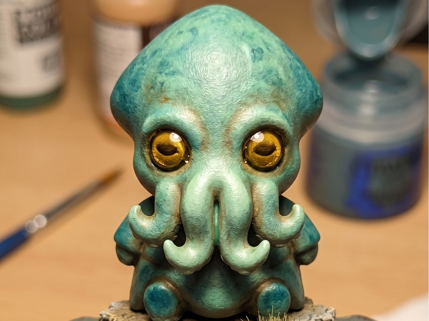 Cute Mindflayer–Tiny Brainiac (Kawaii DnD Series)