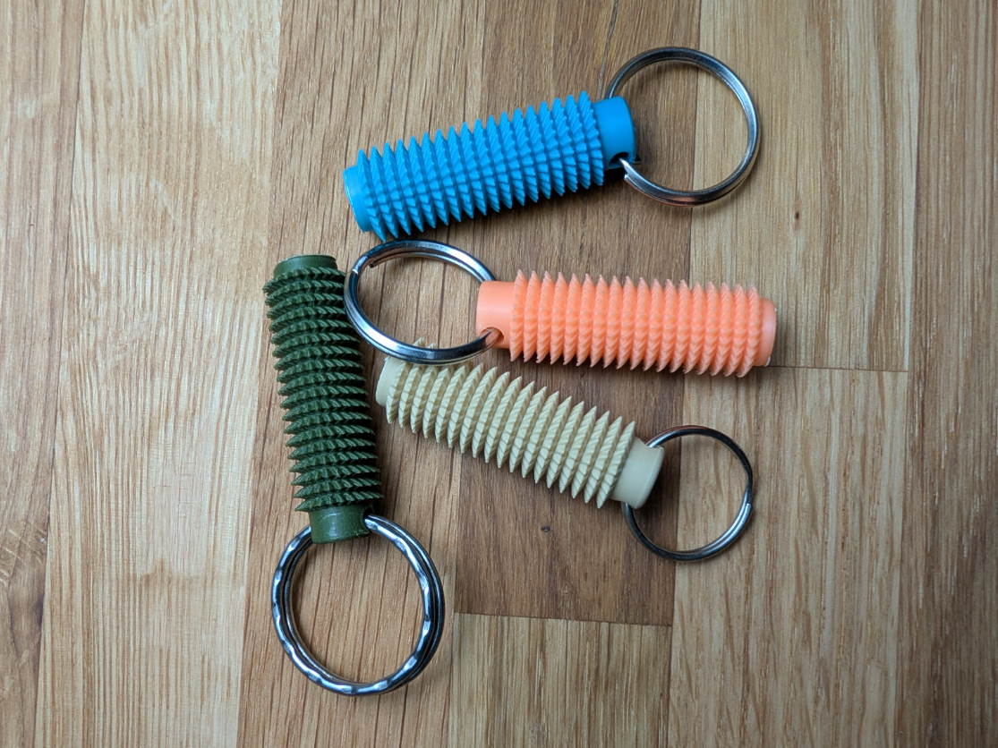 Spiky Sensory Keychain