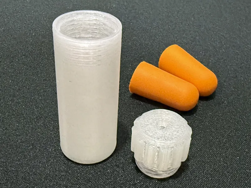Compact Earplug Case