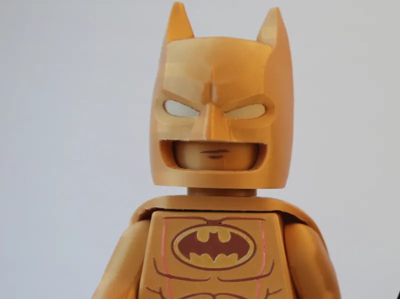 dc batman gold 500%