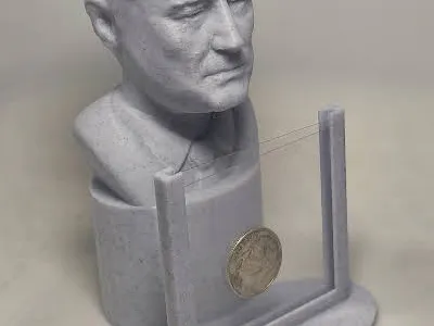 Roosevelt Bust Flip Holder