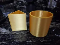 Circle 0.2mm layer, 2 walls, 8% infill