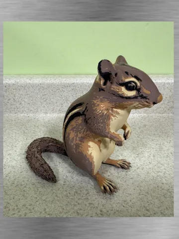 Figura decorativa: Chipmunk -Ultra-realistic Figure — vista de referencia 2