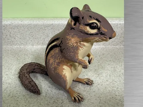 Figura decorativa: Chipmunk -Ultra-realistic Figure — referencia de MakerWorld