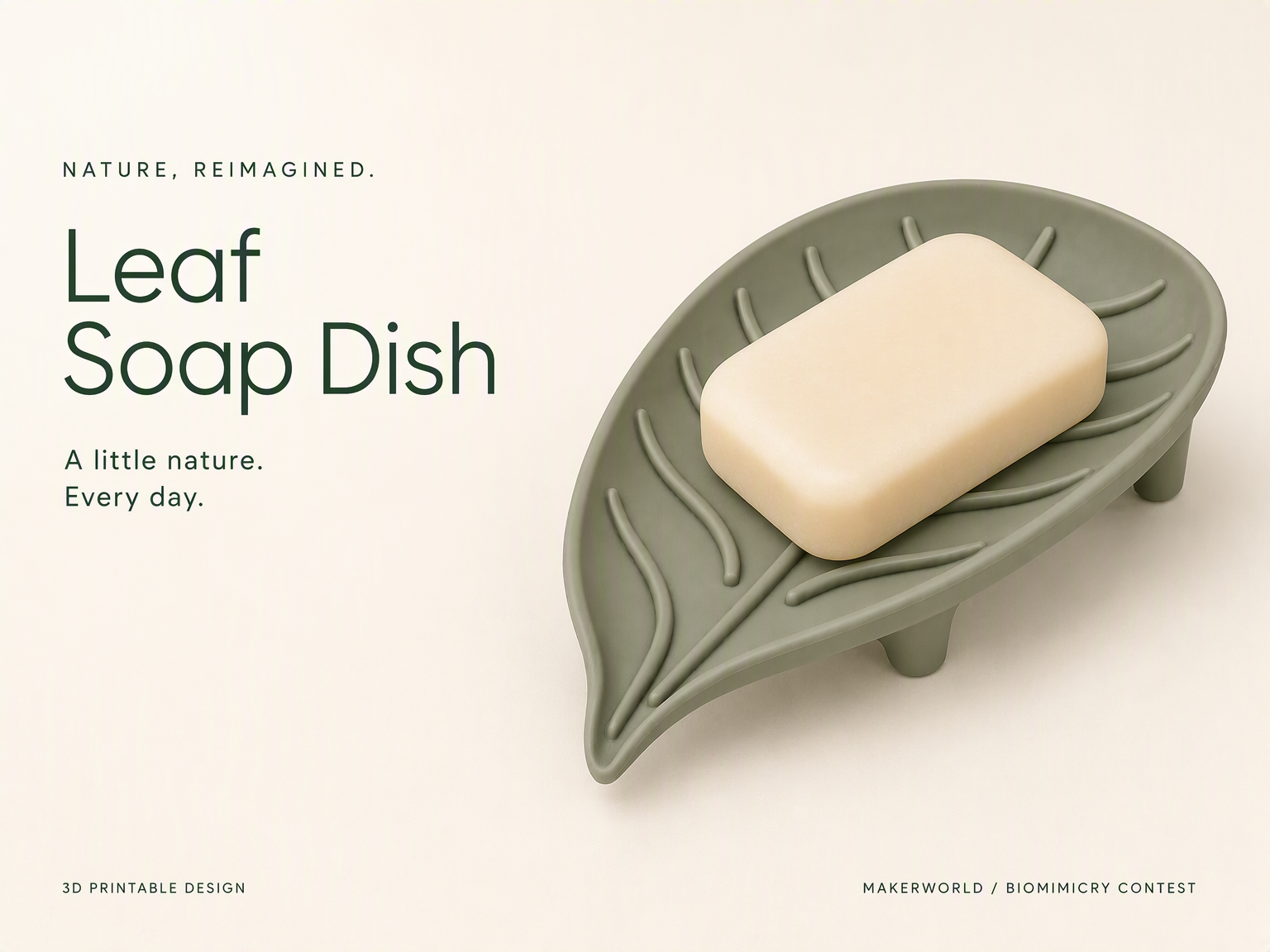 Leaf Soap Dish - 1